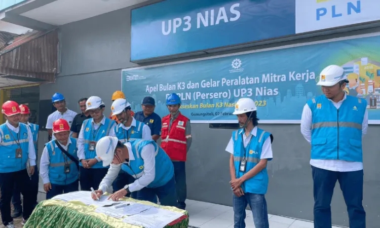 PLN UP3 Nias Jajaki Kerjasama Strategis Dengan Universitas Nias